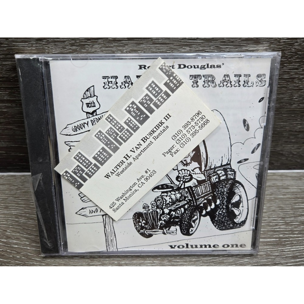 Robert Douglas Happy Trails Volume One CD KXLU 88.9 FM Compilation Sealed